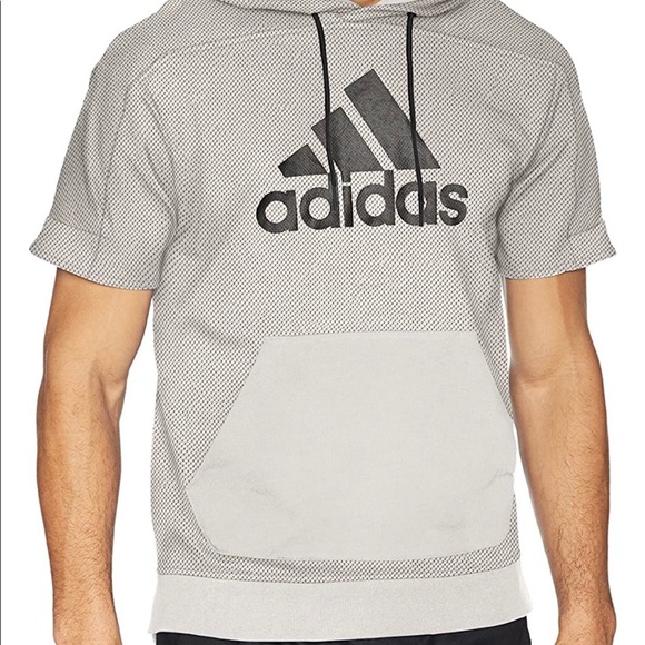 adidas Other - ADIDAS Men’s Short Sleeve Pullover Hoody